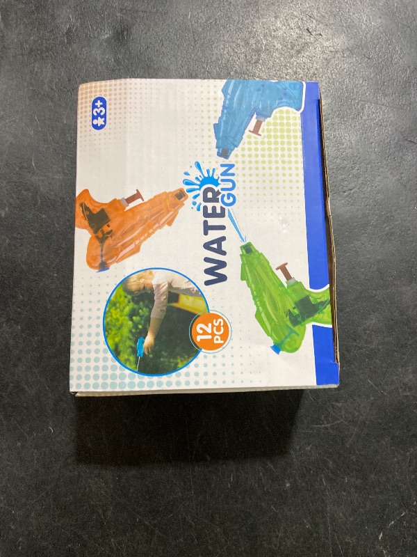 Photo 1 of 12 Packs Water Gun for Kids Squirt Toys Outdoor Beach Swimming Pool Game Summer Party Favor