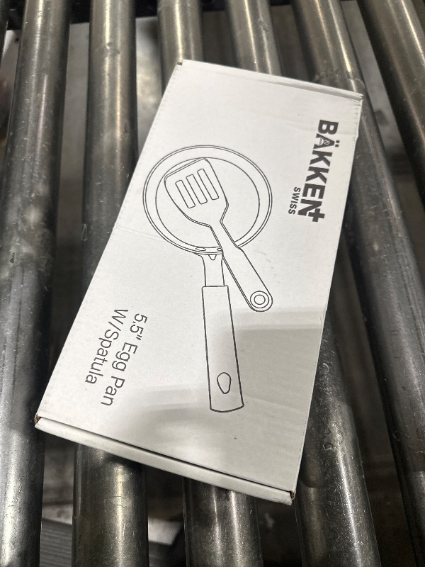 Photo 1 of Bakken- Swiss 2-Piece Mini Nonstick Egg Pan & Omelet Pan – Egg Pan [5.5''] with Copper/Golden Non-Stick, Skillet, Eco-Friendly –for Eggs Pancakes, for All Stoves - Non Toxic