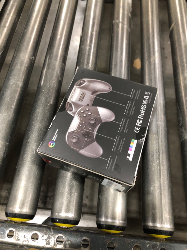 Photo 1 of Bluetooth Controller for Switch/PC/iPhone/Android/Apple Arcade MFi Games/TV/Steam, Hall Effect Joysticks Wireless Game Controller Gamepad with/Phone Clip/Lock Speed/Macro/6-Axis Gyro/Dual Motors/Turbo