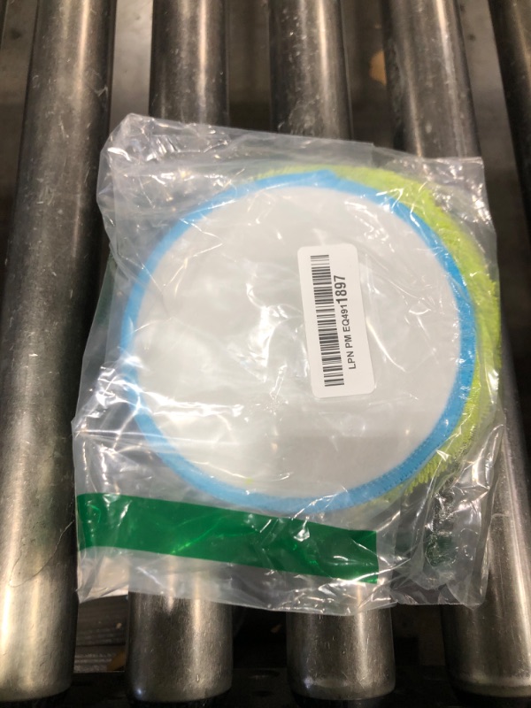 Photo 1 of Electric Mop Pads, 6.3inch Floor Cleaning Round Spin Mop Pads for Electric Mop, 6.3inch Round Electric Mop Pads(6 Pack)