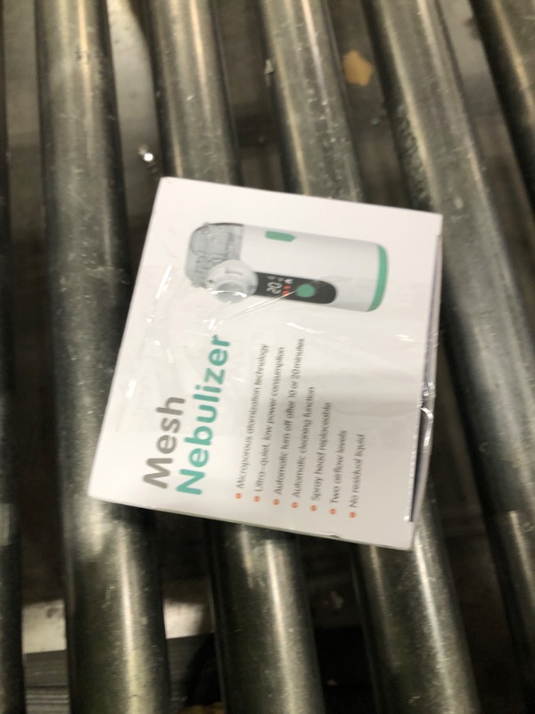 Photo 1 of Hand-held Nebulizer for Respiratory System, Portable Nebulizer with Self-Clean Mode, Rechargeable Nebulizer for Home Office Travel