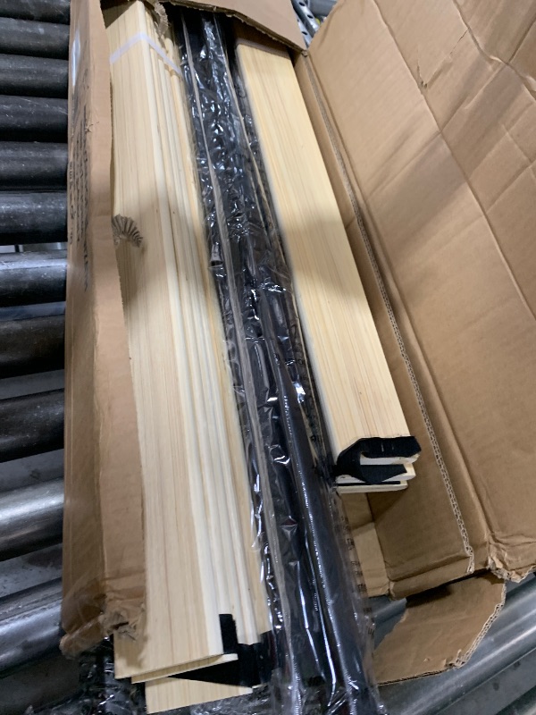 Photo 1 of Zinus Deepak Easy Assembly Wood Slat 1.6 Inch Bunkie Board / Bed Slat Replacement, King
