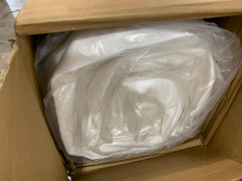 Photo 1 of FDW | 10 Inch Queen Mattress | Medium Firm | Gel Memory Foam Mattress | White | Bed in a Box, CertiPUR-US Certified | Pressure Relief, Cooling Ventilated Foam | Washable Removable Cover