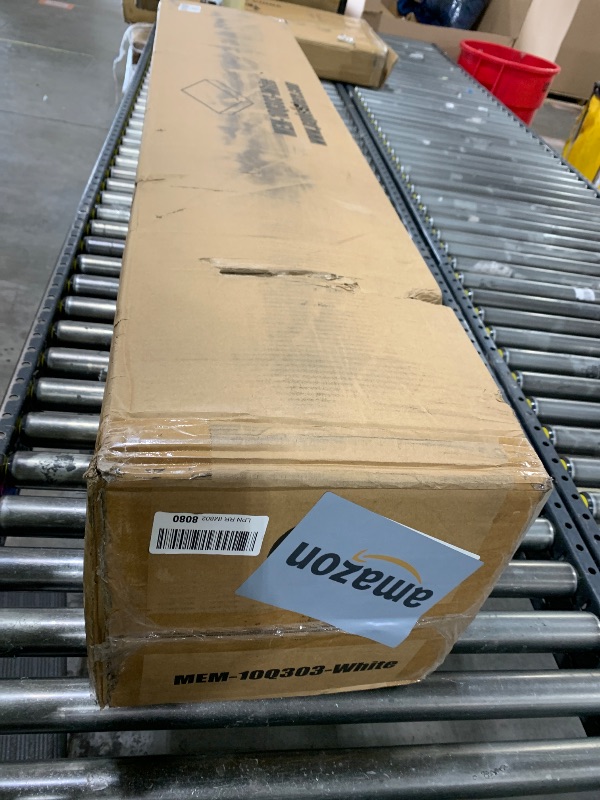 Photo 1 of FDW | 10 Inch Queen Mattress | Medium Firm | Gel Memory Foam Mattress | White | Bed in a Box, CertiPUR-US Certified | Pressure Relief, Cooling Ventilated Foam | Washable Removable Cover