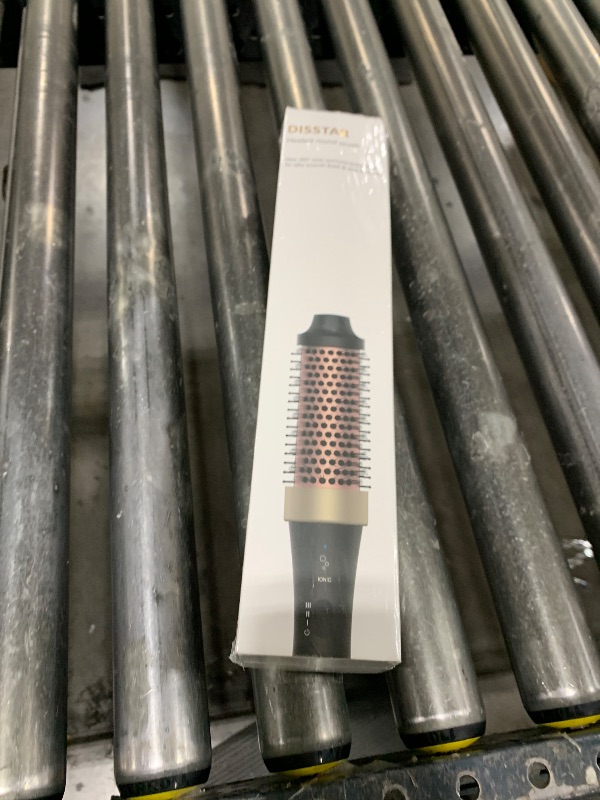 Photo 1 of Ionic Thermal Brush Blowout Hot Brush 1.5 Inch Heat Hair Curling Brush 30s Fast Heated Round Brush Hair Styling Brush Dual Voltage Hot Curling Iron Brush for Easy Blowouts Styling