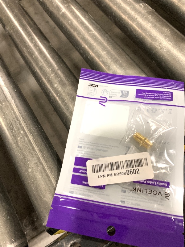 Photo 1 of VCE Coaxial Cable Connector, RG6 Coax Cable Extender F-Type Gold Plated Adapter Female to Female for TV Cables, 2 Pack