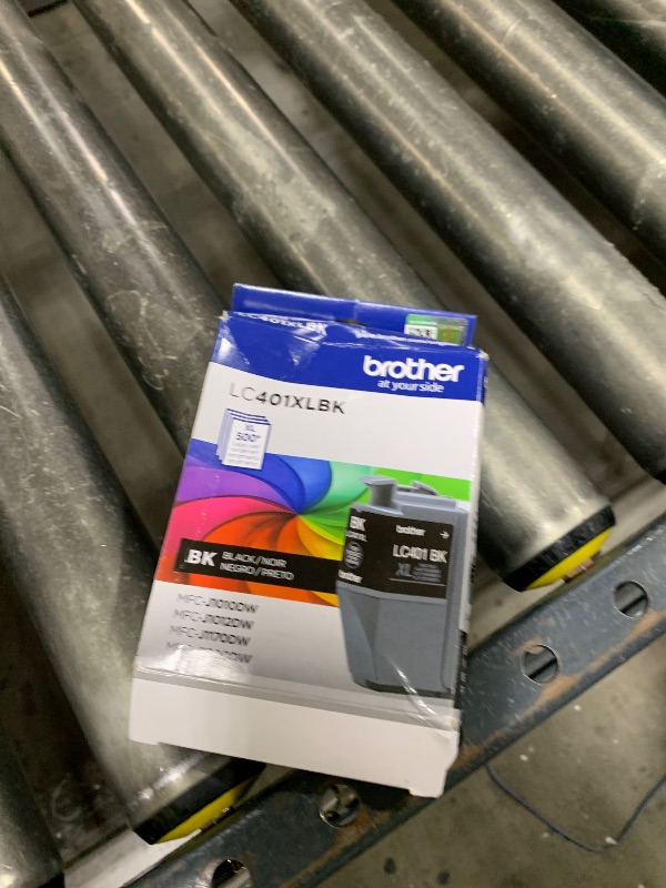Photo 1 of Brother Genuine LC401XLBK High Yield Black Ink Cartridge