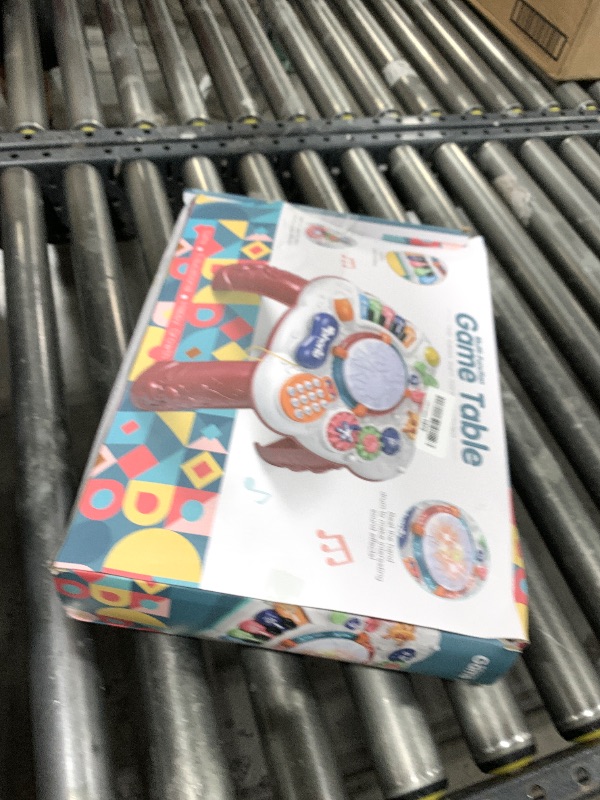 Photo 1 of BACCOW Baby & Toddler Toys, Baby Activity Center 6 to 12-18 Month Old, Learning Musical Table Toys for 1 2 3 Year Old Boys Girls Gifts