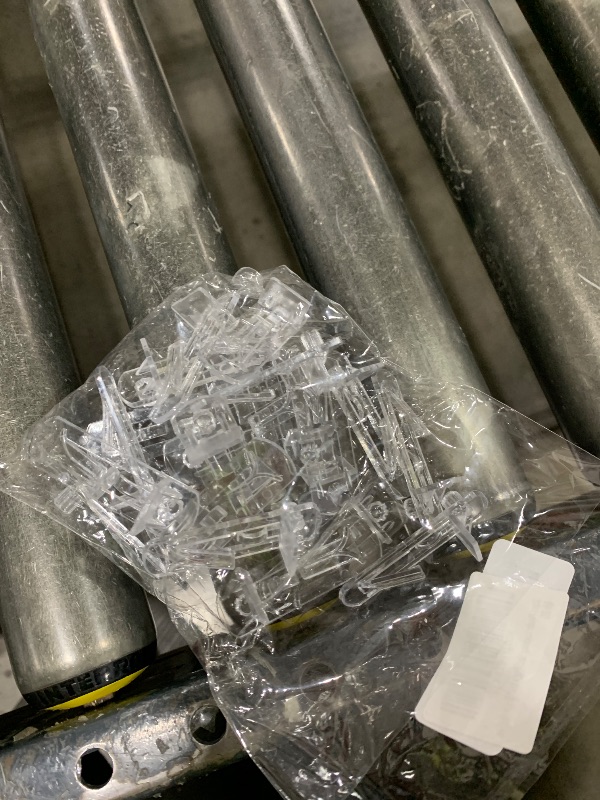 Photo 1 of 20pcs Plastic Locking Shelf Support Pegs,6.9mm Shelf Pins ,Self-Locking Bracket Clips,Clear Shelf Pegs for for Kitchen Cabinet Furniture Book Shelves,6.9mm Peg x 5/8" Thick Shelves