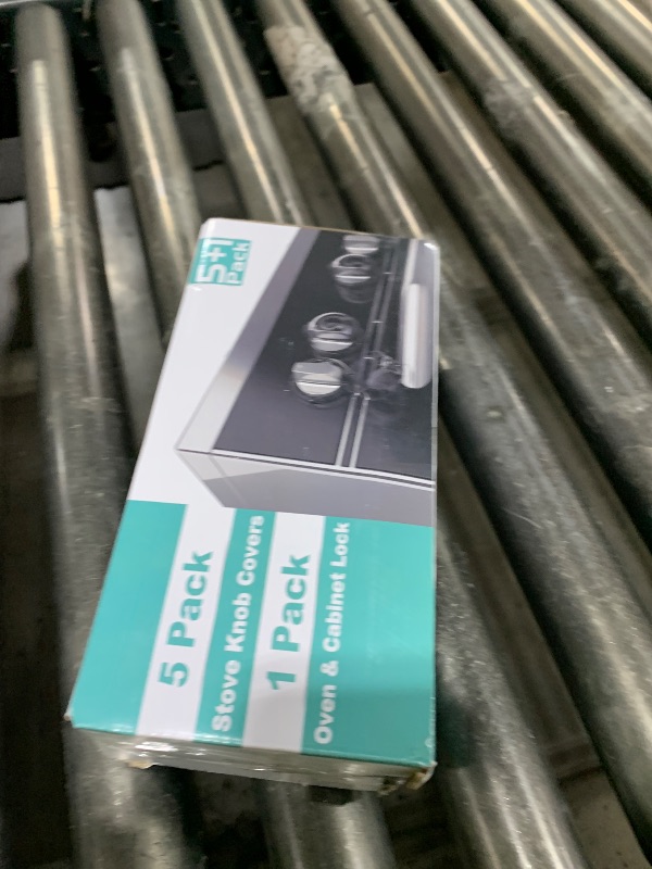 Photo 1 of Mom's Choice Gold Awards Winner - Stove Knob Covers for Child Safety (5 + 1 Pack) Double-Key Design and Upgraded Universal Size Gas Knob Covers Clear View Childproof Oven Knob Covers for Kids and Pets