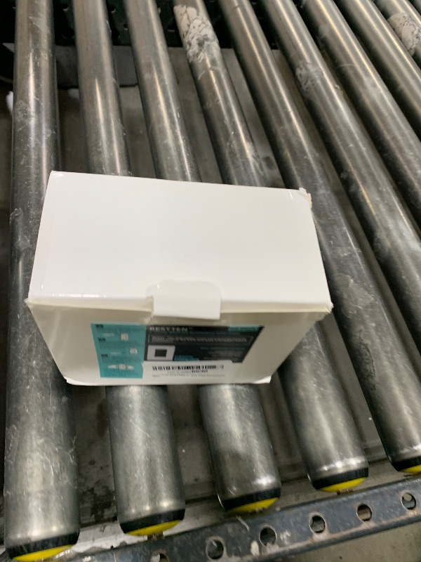 Photo 1 of [20 Pack] BESTTEN 1 Gang Mid-Size Screwless Outlet Cover, Midway Decorative Wall Plate, USWP6 Gloss Snow White, Midsize H4.88" x W3.11", UL Listed