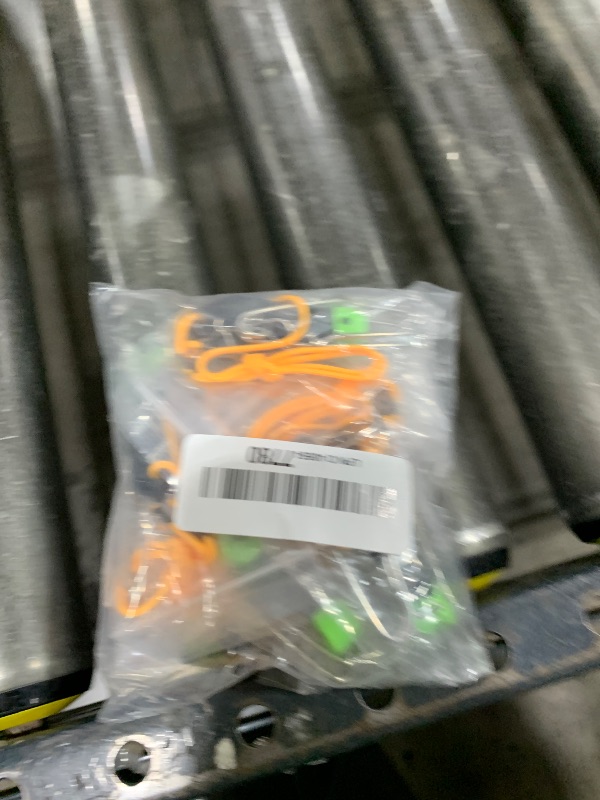 Photo 1 of Hollowfly 8 Pcs Fishing Downrigger Release Clips Release Snap Weights Clips with Downrigger Line for Offshore Fishing Planer Board Weight Kite Trolling(Orange,17 Inch,A)