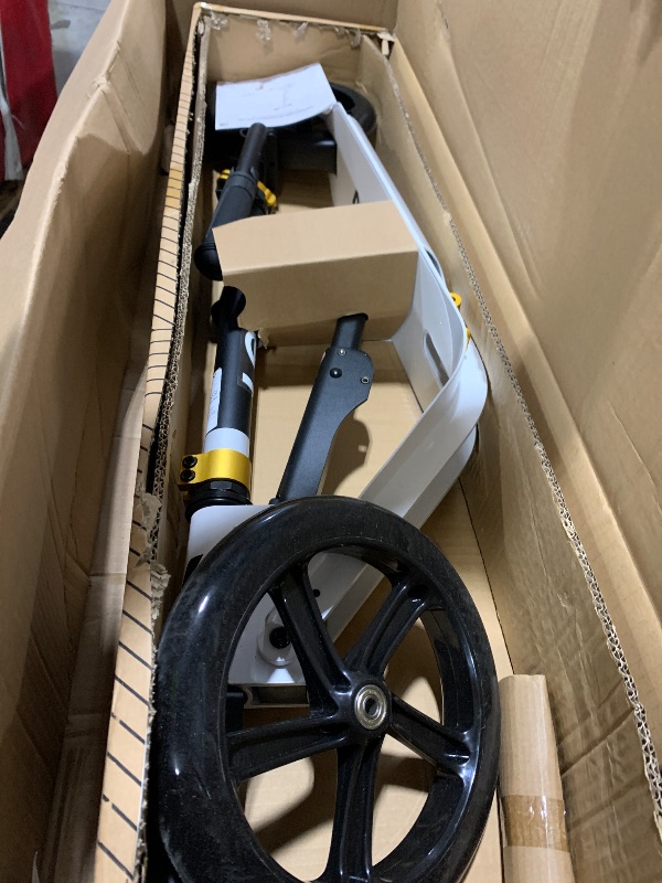 Photo 1 of Adult Scooter - Folding, Adjustable Height, Big Wheels, Lightweight All-Aluminum Frame | Suitable for Teens 12+ | 265lbs Weight Limit