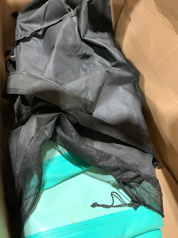 Photo 1 of FunWater Stand Up Paddle Board Ultra-Light Inflatable Paddleboard with SUP Accessories for Adults & Youth of All Skill Levels (Cyan)