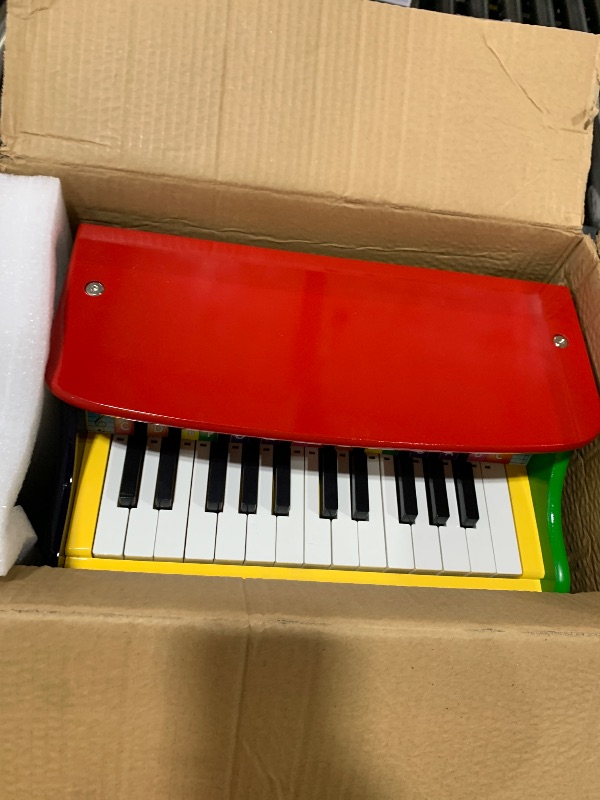 Photo 1 of Melissa & Doug Learn-To-Play Piano With 25 Keys and Color-Coded Songbook: Educational Toy for Toddlers, MDF Material
