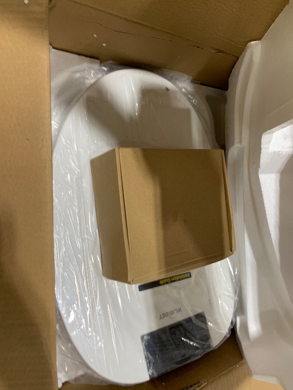 Photo 1 of WLJBIDET Upgrade Bidet Toilet Seat Elongated, Rear and Feminine Wash, Unlimited Warm Water, Heated Seat, Warm Air Drying, Soft Close Lid, Sense Seat, Smart Bidet Seat Elongated Requires Electricity