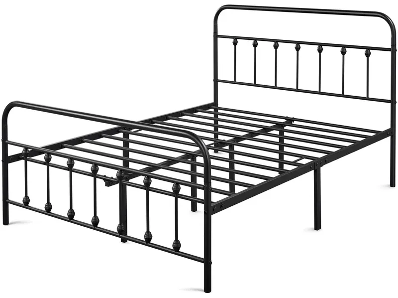 Photo 1 of Yaheetech Iron Bed Frame full and queen
