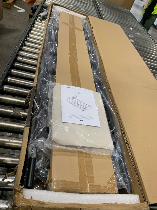 Photo 1 of Yaheetech Iron Bed Frame full and queen
