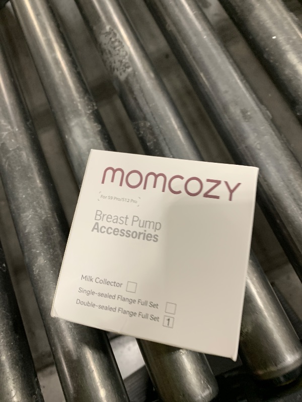 Photo 1 of Momcozy Original S9 Pro/S12 Pro Replacement Accessories, Only Compatible with Momcozy S9 Pro/S12 Pro Breast Pump NOT for S9/S12 (Single-Sealed Full Set Collector Cup with 24mm Flange,180ml, 1 Pack)