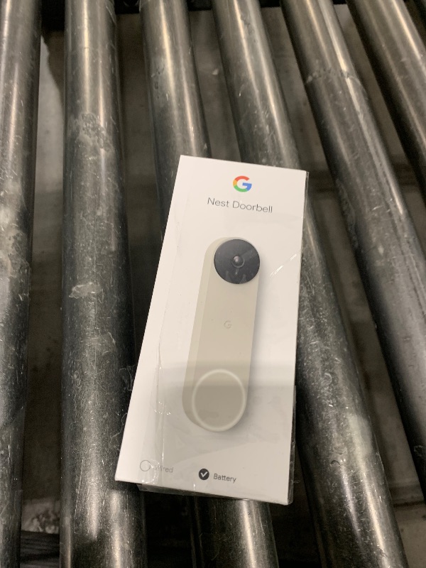 Photo 1 of Google Nest Doorbell (Battery) - Linen