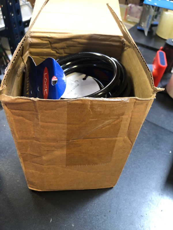 Photo 1 of 10 Pcs Bike Lock Cable with Combination, 4 Feet Coiled Preset Bike Lock High Security 4 Digit Bicycle Lock Anti Theft Bike Accessories Black Bike Cable Locks, 5/6 Inch Diameter