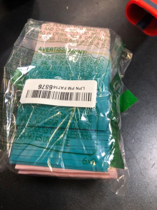 Photo 1 of 100 Pack Mylar Bags 3 x 4.7 Inch Resealable Smell Proof Bags with Clear Window Foil Pouch Bag Matte Gradient Color (Pink Blue)