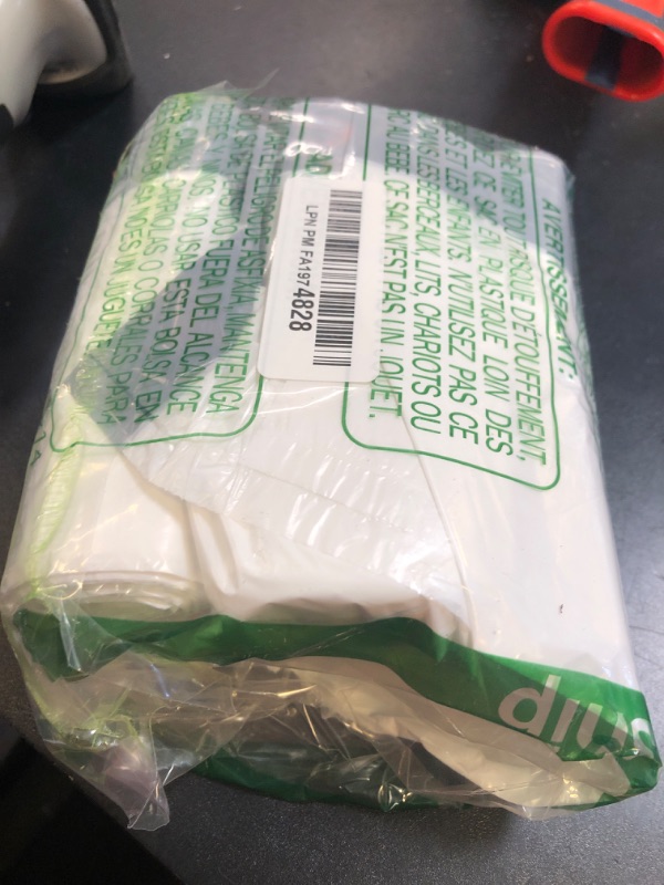 Photo 1 of 120 Counts 1.6 Gallon Mini Drawstring Trash Bags, Small Garbage Bags by KSSKSS, Code a fit 4.5-8 Liter, 1.2-2 Gal, White Trash Bin Liners for Home Office Kitchen Bathroom Bedroom