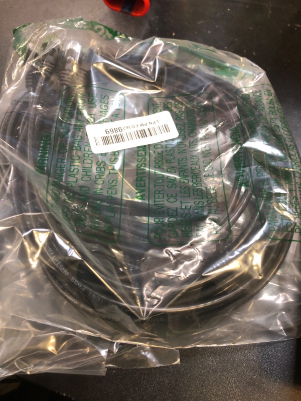 Photo 1 of 10Gsupxsel Cat 6 Ethernet Cable 3FT 10Pack, Cat6 Ethernet Patch Cable 10Gbps, High-Speed UTP Cat6 Network Cable Pure Copper, Cat 6 Cable for Home and Office Network, Black