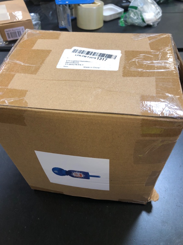 Photo 1 of [ Spinning Top Dreidel ] 6Ft Lighted Hanukkah Inflatable Dreidel with Built-in 4 LED Lights,Chanukah Yard Decor for Outdoor Lawn Garden Home Indoor Holiday Party