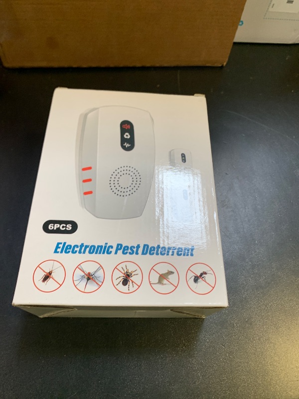 Photo 1 of 2025 Upgraded Ultrasonic Pest Repellent Indoor Insect Repeller, Pest Control, Repellent Roach, Mouse, Bugs, Mosquito, Mice, Spider, Ant, Rodent Repellent Ultrasonic Plug in, 3 Mode Switching, 6 Packs