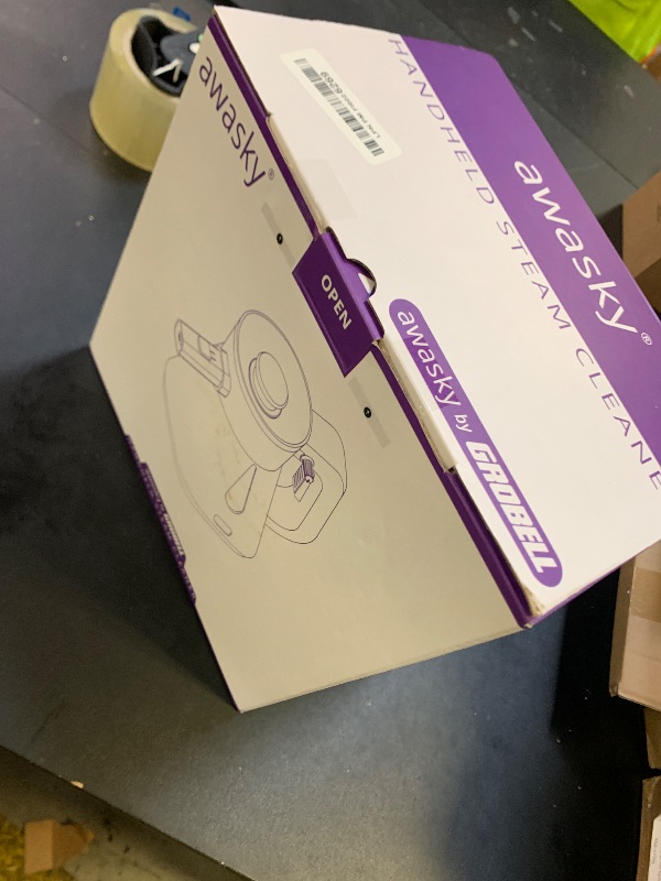 Photo 1 of awasky Steam Cleaner: 10s Fast Heating-Lockable Steam Trigger-Large Tank-Refill Anytime-No Cooling-14 PCS Kit-Hand Held HandHeld Multi Portable Steamer for Home Kitchen Grout Tile Shower Cleaning Grey