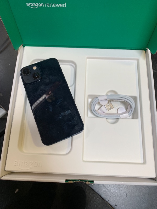 Photo 1 of Apple iPhone 13 Mini, 256GB, Midnight - Unlocked (Renewed Premium)