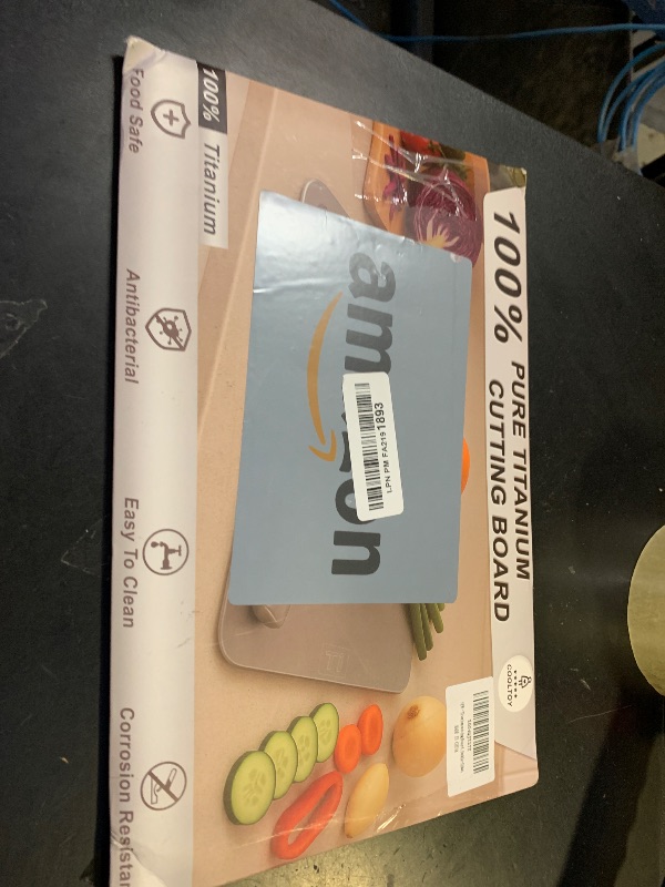 Photo 1 of 100% Pure Titanium Cutting Board– Double-Sided Metal titanium Cutting Boards for Kitchen, Food-Grade Certified, Dishwasher Safe – Small Titanium Cutting Board 11.4"x7.9" – Gift-Ready