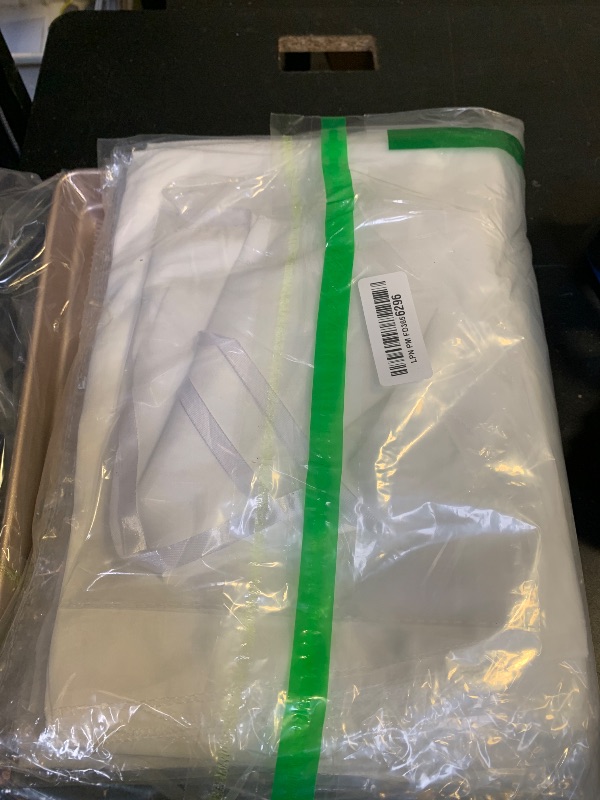 Photo 1 of 10 Pack 10ft White Chiffon Table Runners Wedding Table Runner Sheer Romantic Tulle Table Runner for Christmas Wedding Bridal Tea Party Baby Shower Birthday Party Table Decorations(120 x 12 in)