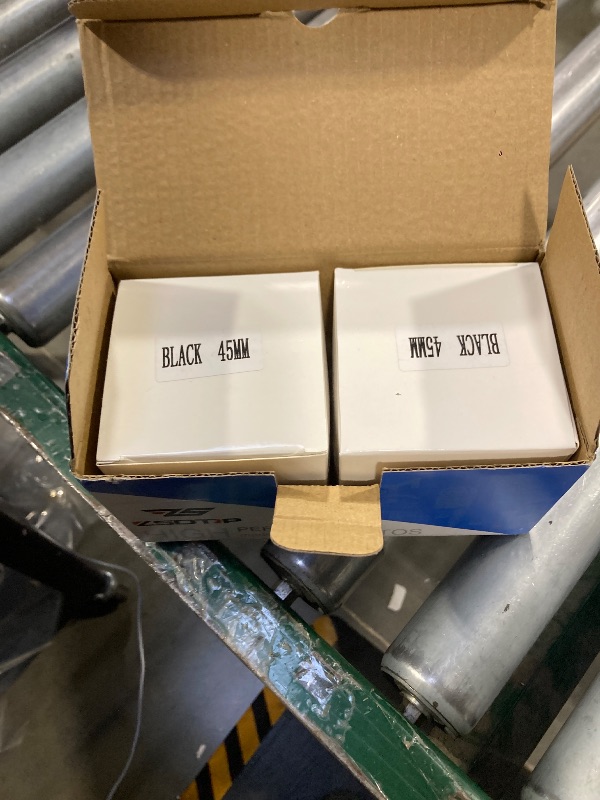 Photo 1 of 2PCS Motorcycle Air Filter Universal 45MM Replacement Engine Filter High Performance Air Filters Fit Motocross Carburetor Cleaner for Pit Bike Scooter Moped ATV (Black)