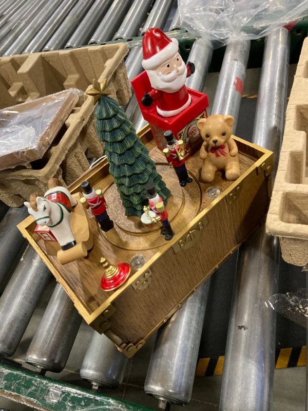 Photo 1 of Mark 6' Pre-Lit Grand Nutcracker with Music Box.