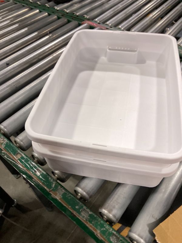 Photo 1 of 2 Tier rolling plastic cart 