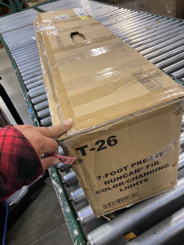 Photo 1 of  Holiday Time Pre-Lit Artificial Fir Christmas Tree

