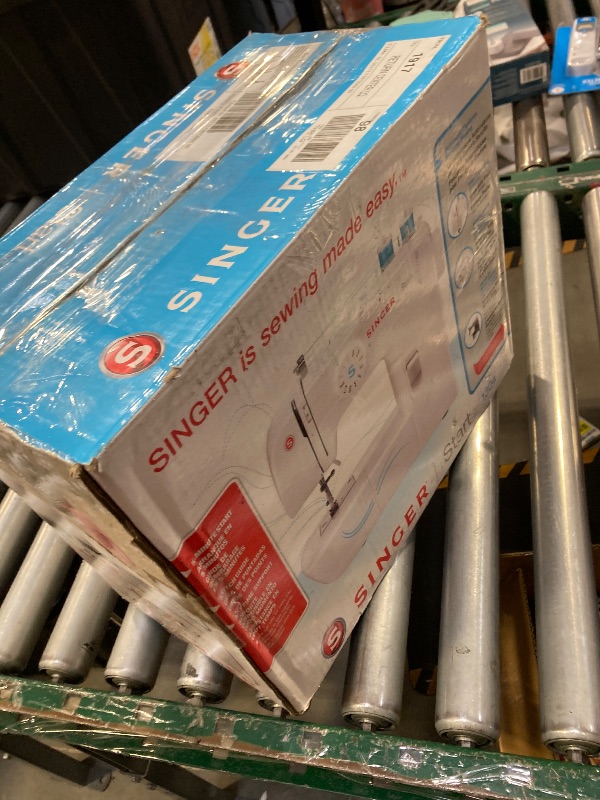 Photo 1 of SINGER Start 1304 Portable Sewing Machine | Lightweight, Beginner-Friendly with 57 Stitch Applications, Automatic Bobbin Winding & 4-Step Buttonhole | Includes Accessory Kit