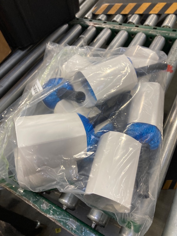 Photo 1 of 9pcs Twist-on Webster Cobweb Duster Head Brush | Spider Web Remover Brush | Cobweb Duster Head Attachment for Outdoor & Indoor Cleaning | Fits Standard 3/4 inch Threaded Poles (Blue)