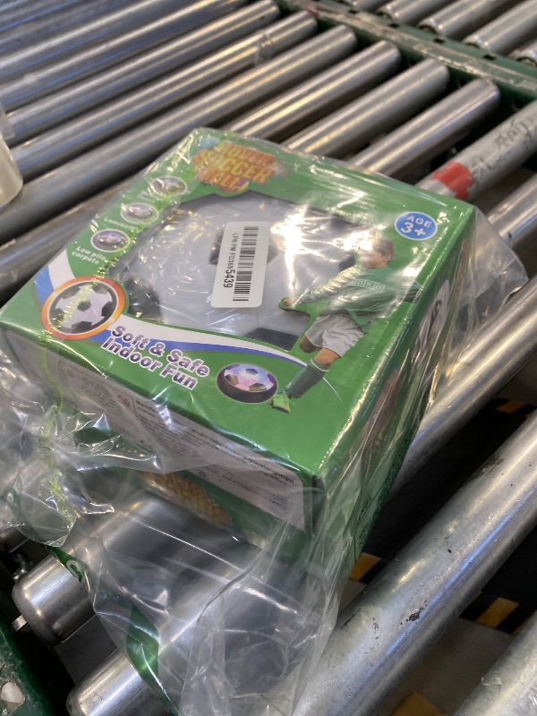 Photo 1 of 2 Pack Hover Soccer Ball with 8 Pcs Batteries, Air Floating Soccer Toy with LED Lights and Foam Bumper, Indoor Games for Kids 4-8-12, Toys Gifts for 3 4 5 6 7 8 9 Year Old Boys Girls