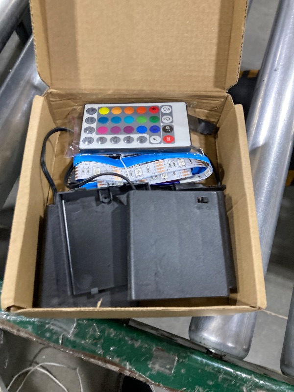 Photo 1 of 3-Pack Shelf Lights, Upgrade Battery Operated 20inch Led Strip Lights with Remote, Color Change with Timer Floating Shelves LED Wall Lights, DIY Led for Bedroom, Kitchen, Indoor Room Decor