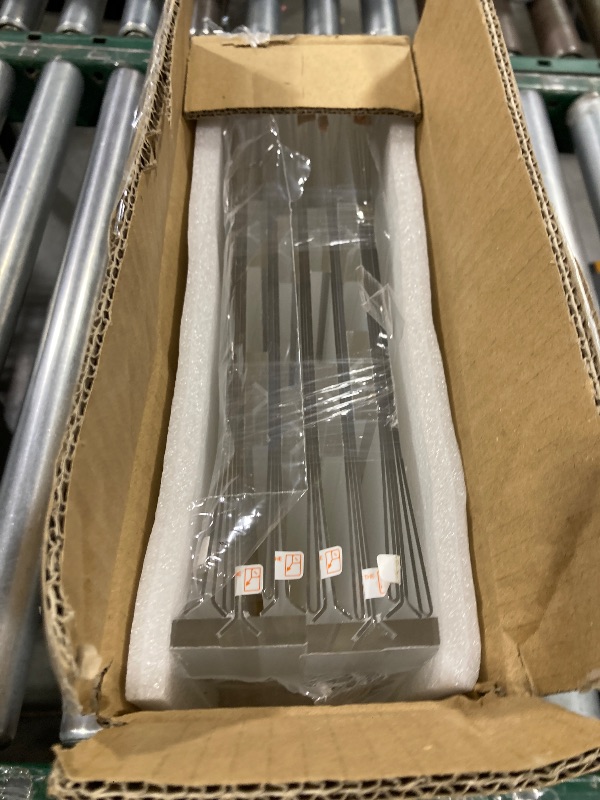 Photo 1 of 12 Pack Acrylic Sign Holder 8.5 x 11, Double-Sided Clear Sign Holder Plastic Stands for Display, T Shape Acrylic Table Sign Stands for Office Store Restaurants Wedding Party Decoration