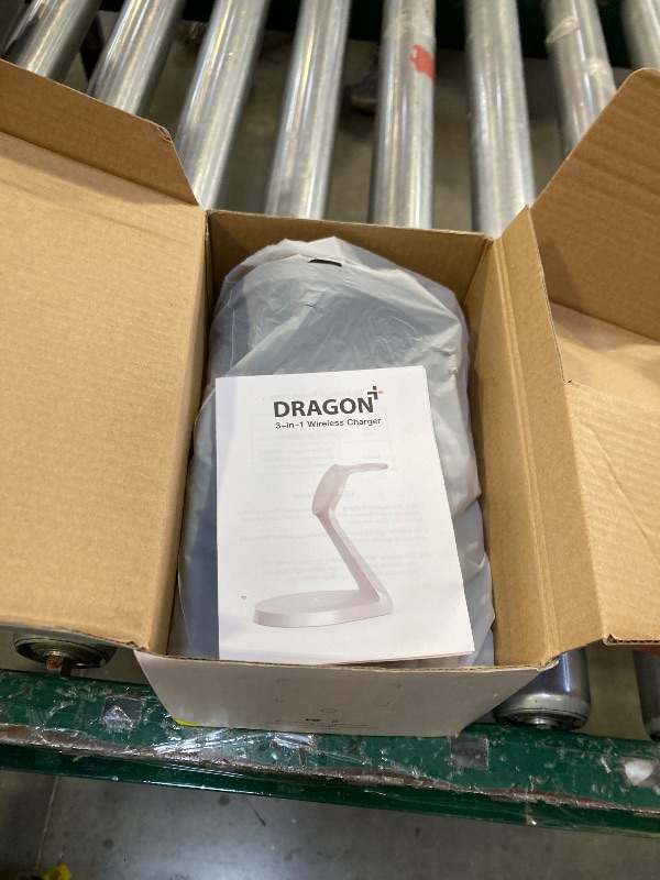 Photo 1 of 3 in 1 Charging Station for Apple Devices,Mag-Safe Charger Stand Fast Charging,Wireless Charger for iPhone 16/15/14/13/12 Series,& AirPods,& iWatch(USB-C Charger Included)