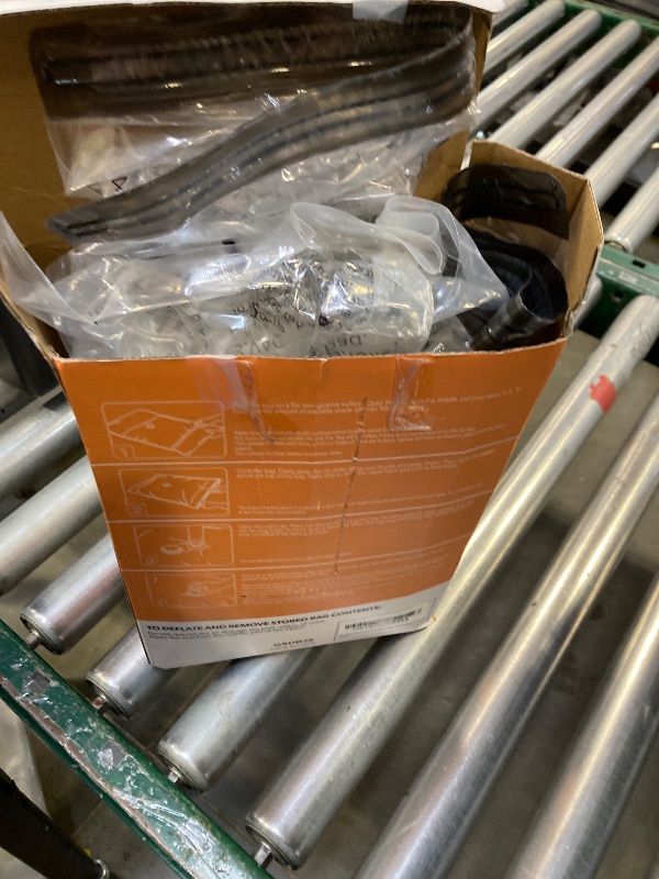 Photo 1 of 28 Pack Vacuum Storage Bags with Electric Pump, Plastic Packaging Bags,Space Saver Bag for Clothes, Mattress, Blanket, Duvets, Pillows, Comforters, Travel