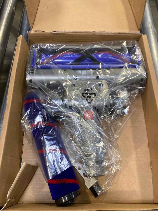 Photo 1 of 2 Brushes Vacuum Cleaner Head with Four Green LED Lights & Self-Standing Design, for V7/V8/V10/V11/V15, Quick-Release Motorized Brush Roll, Anti-Tangle for Hard Floor & Thin Carpets & Shaggy Carpet