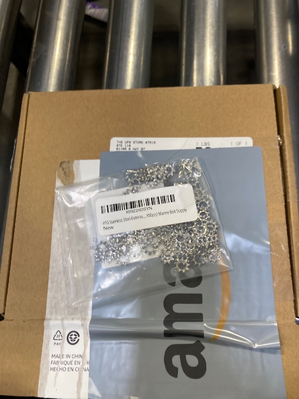 Photo 1 of 100Pcs 304 Stainless Steel External Tooth Star Lock Washers(M8)