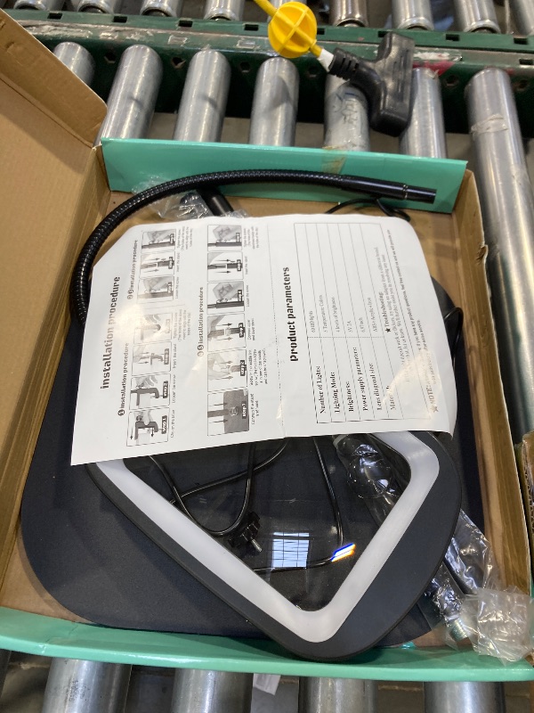 Photo 1 of 30X 10X Extra Large Floor Magnifying Glass with Light and Stand,60 LED Flexible Gooseneck Floor Magnifying Lamp with 5 Color Modes, 2-in-1 Lighted Magnifiers for Close Work, Sewing,Crafts, Painting