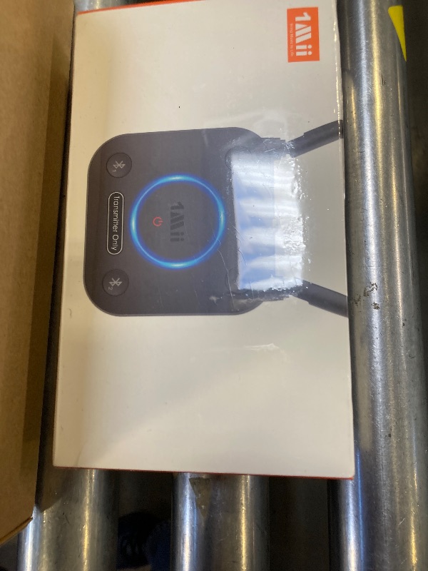 Photo 1 of 1Mii B06TX Bluetooth 5.2 Transmitter for TV to Wireless Headphone/Speaker, Bluetooth Adapter for TV w/Volume Control, AUX/RCA/Optical/Coaxial Audio Inputs, Plug n Play, aptX Low Latency & HD