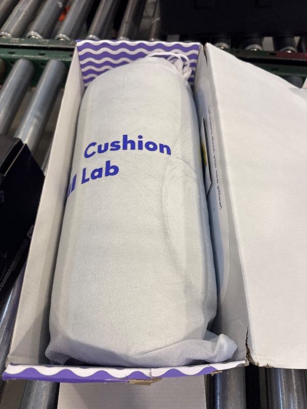 Photo 1 of C CUSHION LAB Deep Sleep Pillow, Patented Ergonomic Contour Design for Side & Back Sleepers, Orthopedic Cervical Shape Gently Cradles Head & Provides Neck Support & Shoulder Pain Relief - Calm Grey